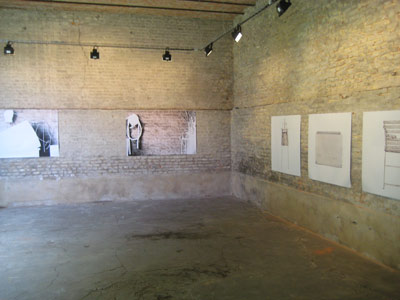 La première grande salle d'exposition